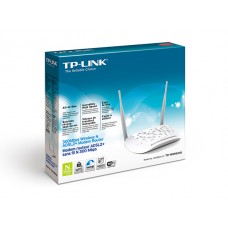 ADSL Modem Router TP-LINK (TD-W8961ND) Wireless N300 เหมาะสำหรับ Access Point ภายในบ้าน เชื่อมต่อระบบ Hotspot