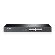 Hub TP-LINK 16 port Switching 10/100/1000 Mbps  Rack 1U